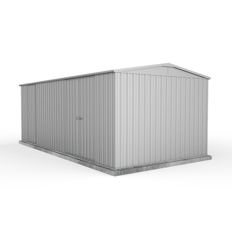 Absco Sheds 5.96 x 3 x 2.3m Highlander Three Door Shed ...