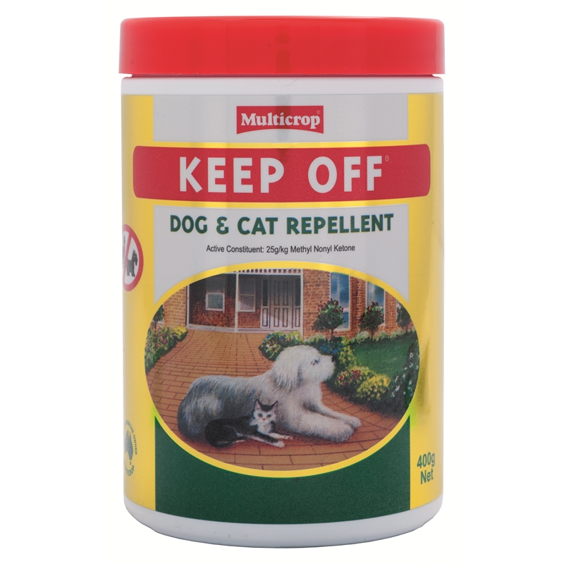 Multicrop 400g Keep Off Dog and Cat Repellent | Bunnings Warehouse