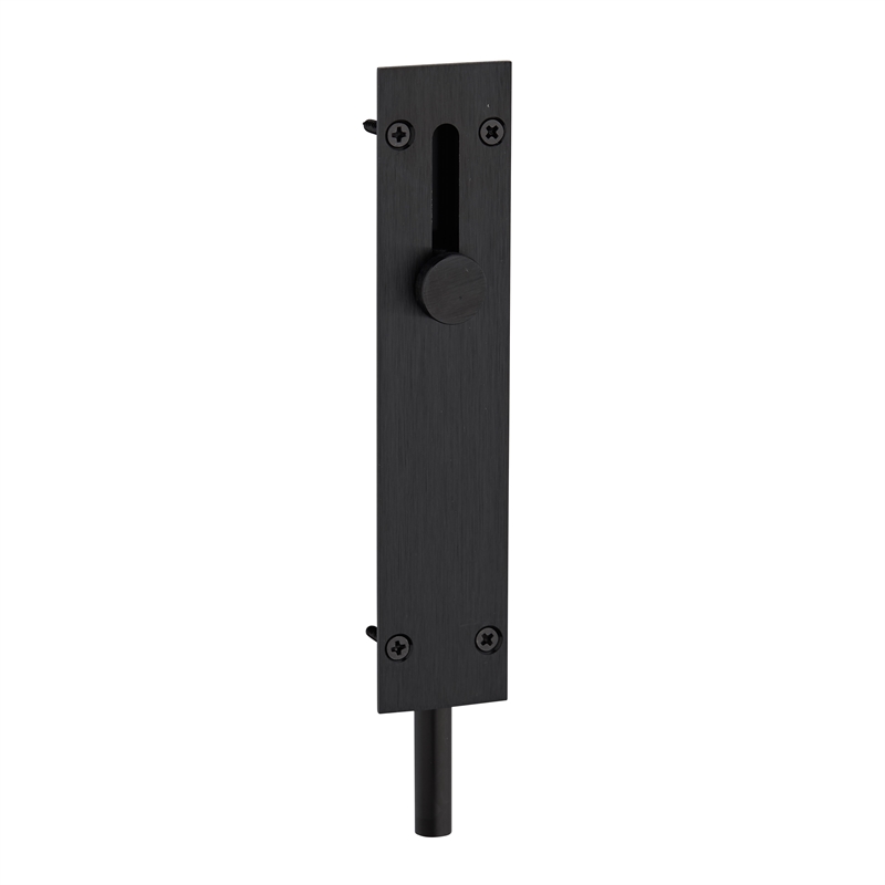 Delf 150mm Door Drop Bolt - Matt Black | Bunnings Warehouse