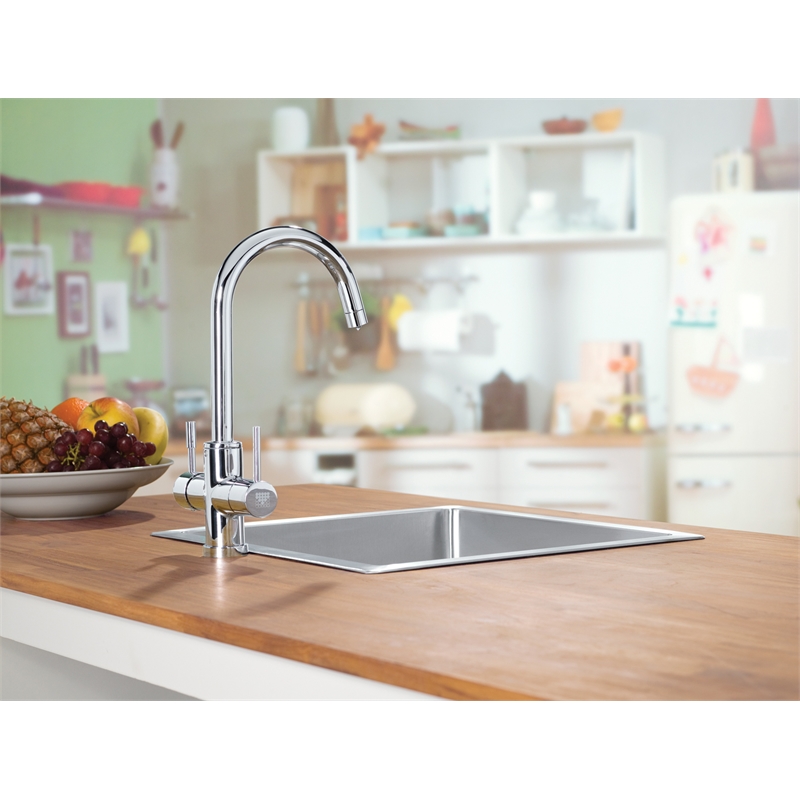BRITA 3Way Filter Tap Swan Neck (Hot, Cold And Filtered)