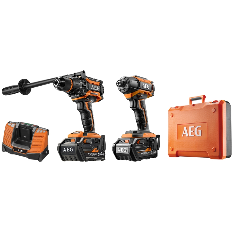 AEG 18V 2 Piece Fusion Combo Kit Bunnings Warehouse