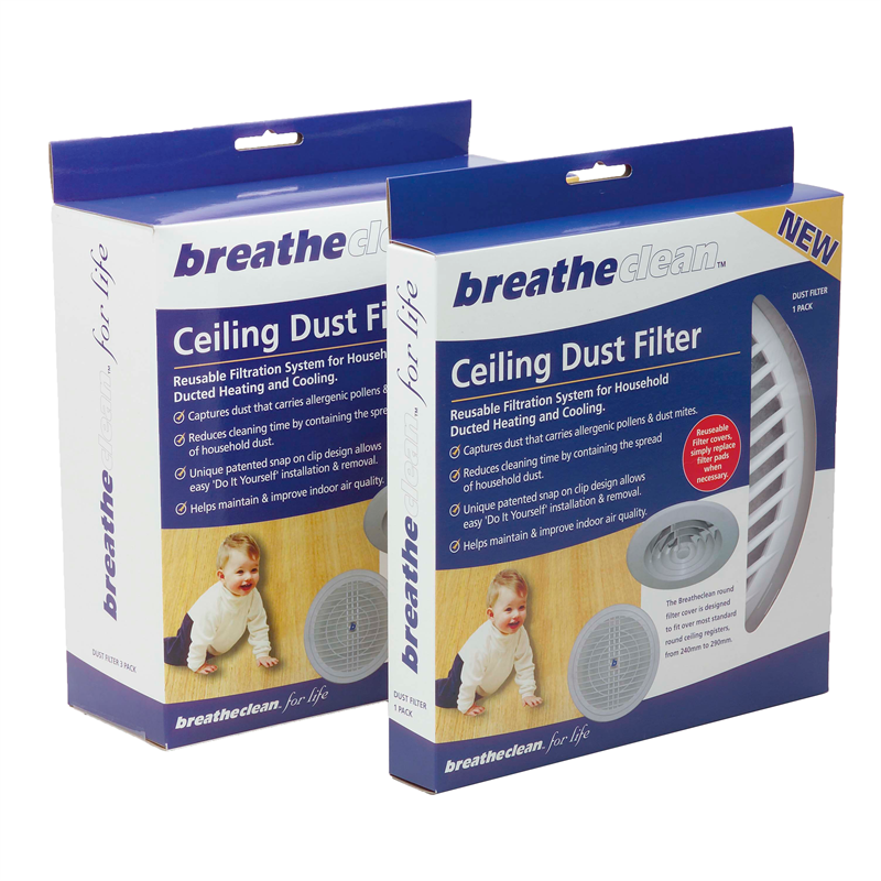 Breatheclean Round Ceiling Dust Filter Bunnings Warehouse