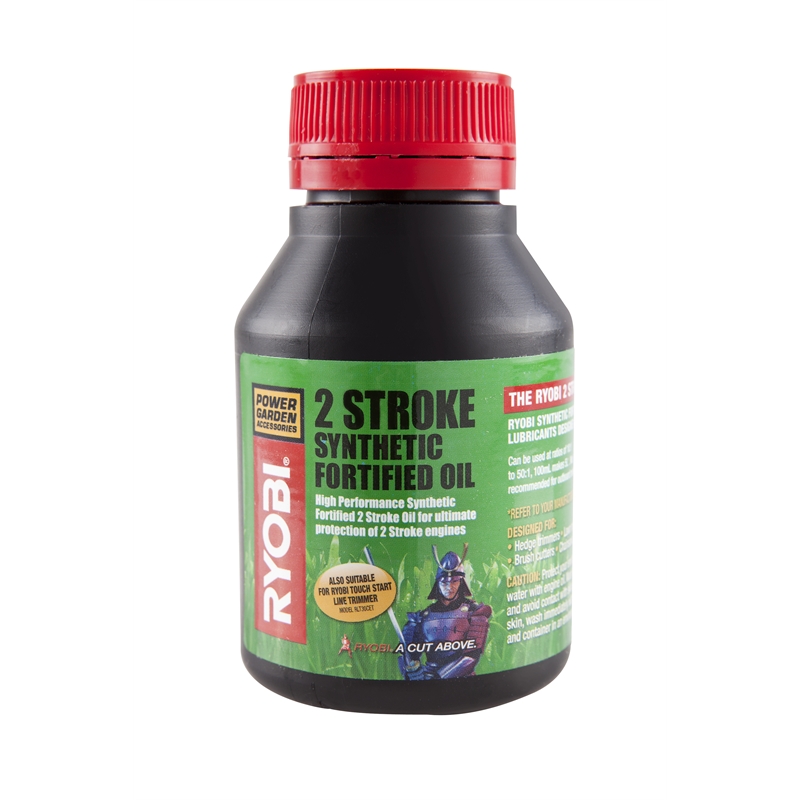 Ryobi 200ml 2 Stroke Synthetic Fortified Oil I/N 3370031 Bunnings