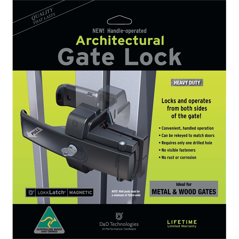 LokkLatch Security Latch I/N 4150118 Bunnings Warehouse