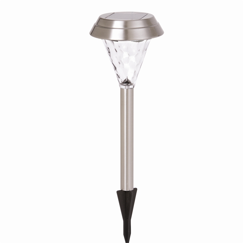 solar magic 31cm led stainless steel path light i n solar magic 31cm led stainless steel path light i n