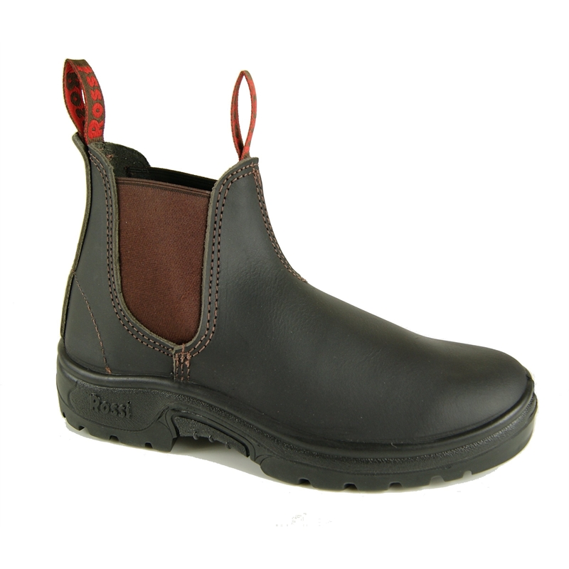 mens elastic sided work boots