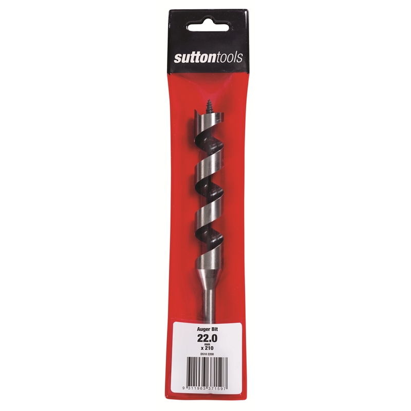 Sutton Tools 210 x 22mm Short Auger Bit Bunnings Warehouse