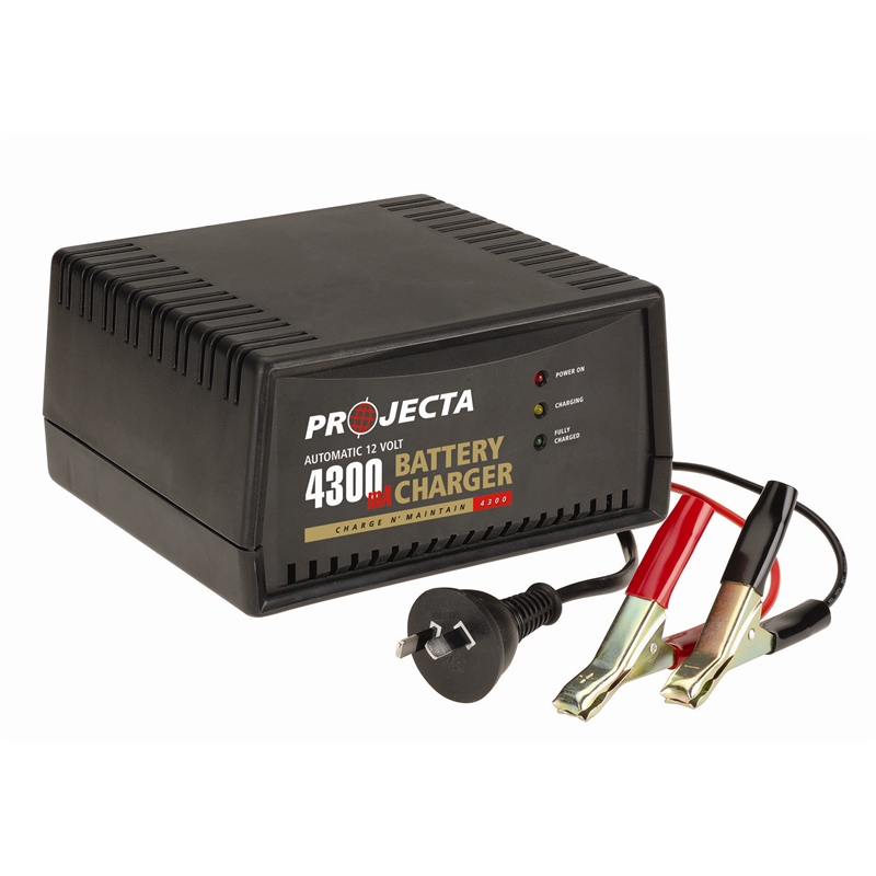 Projecta 12V 4300ma Battery Charger | Bunnings Warehouse