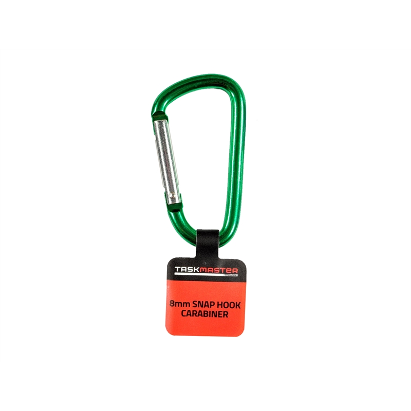 Taskmaster 8mm DShape Aluminium Carabiner Bunnings Warehouse