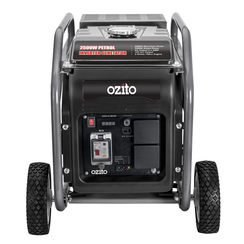 Ozito 2500W Max Power Inverter Generator | Bunnings Warehouse