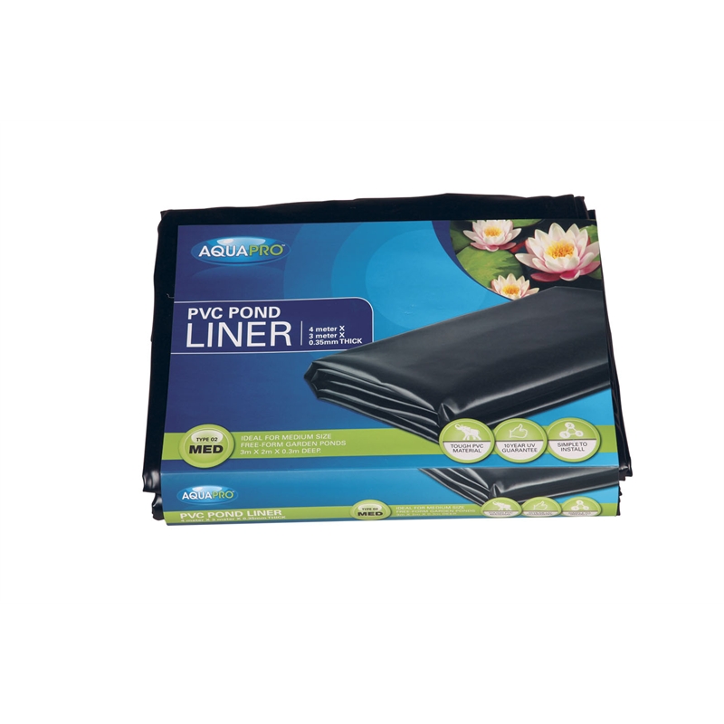 Aquapro 4 x 3m 0.35mm PVC Pond Liner Bunnings Warehouse