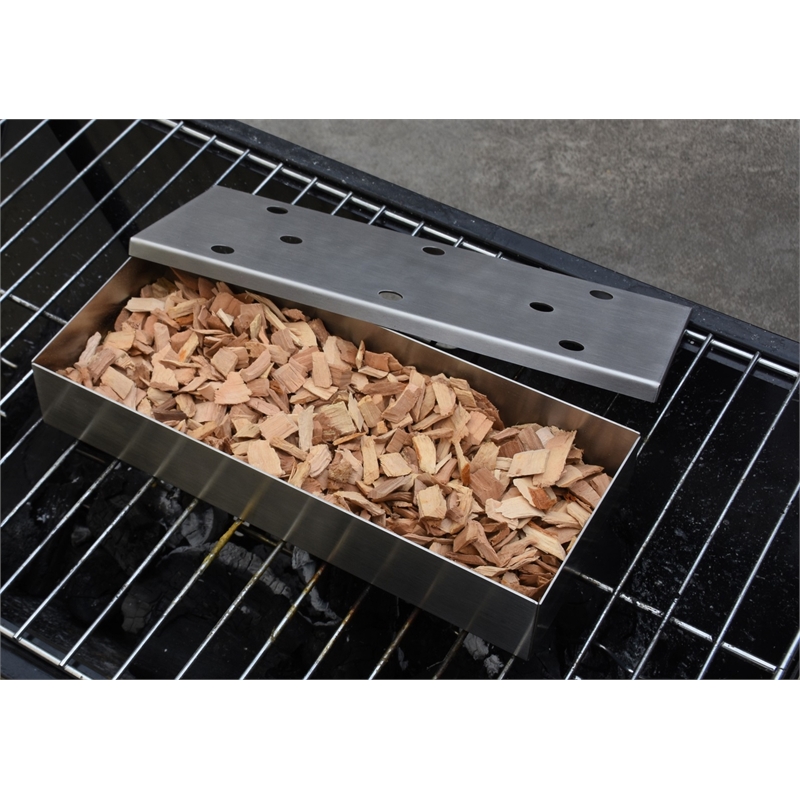 Jumbuck Stainless Steel Smoking Box Bunnings Warehouse