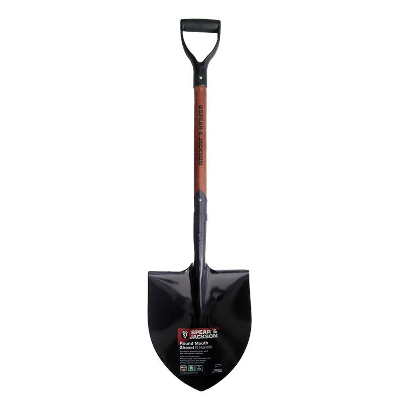 Spear & Jackson D-Handle Round Mouth Shovel | Bunnings Warehouse