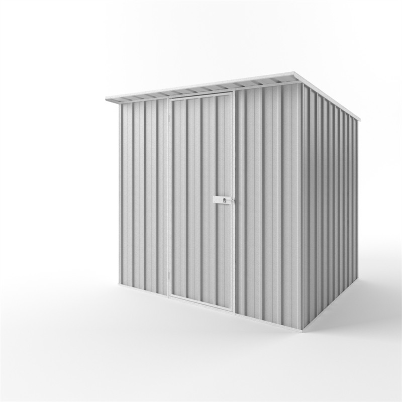 EasyShed 2.25 x 1.90 x 2.10m Zinc Skillion Roof Garden Shed