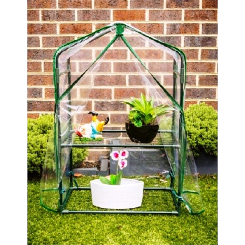 Naturallife 59 x 39 x 92cm 2 Tier Greenhouse Bunnings Warehouse