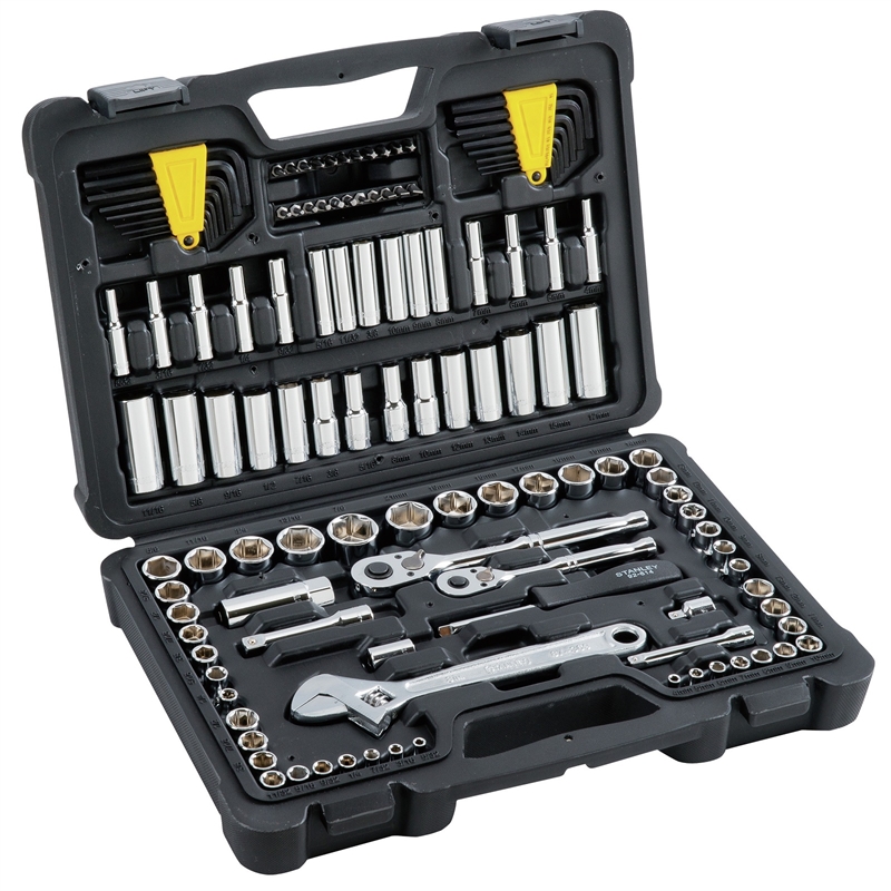 Stanley 120 Piece Metric / Imperial Mechanic Set Bunnings Warehouse