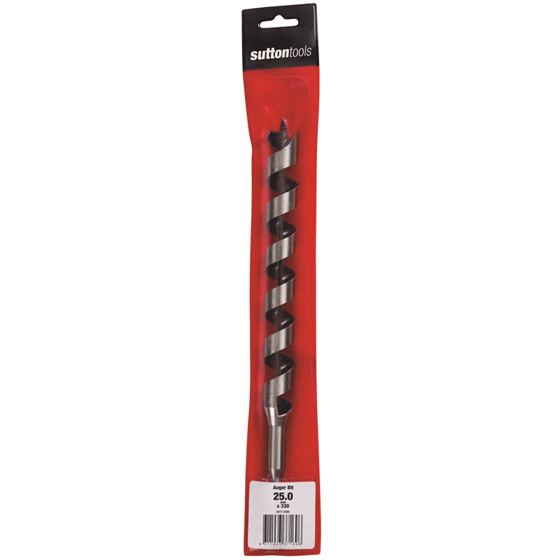 Sutton Tools 330 x 25mm Medium Auger Bit Bunnings Warehouse