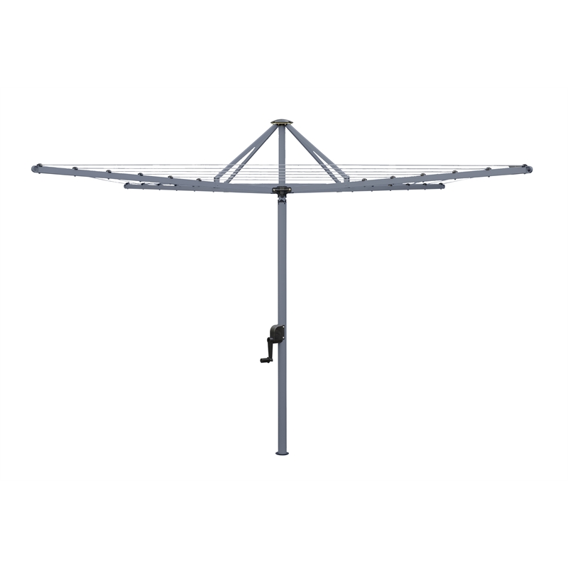 Daytek M48 Iron Grey Rotary Clothesline I/N 4510375 Bunnings Warehouse