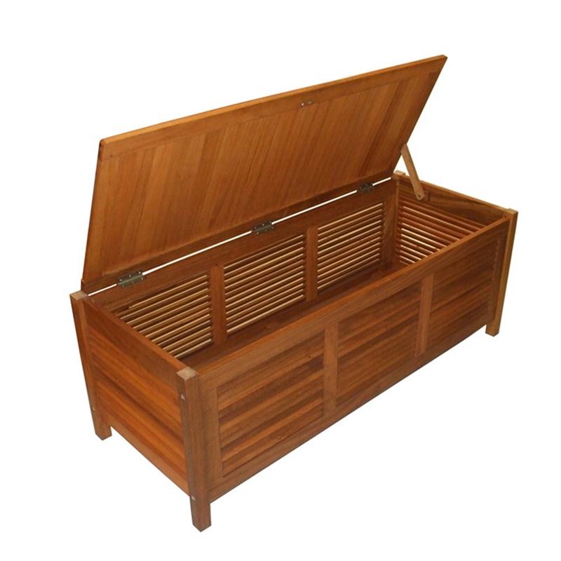 Mimosa 120 x 45 x 45cm Timber Outdoor Storage Box | Bunnings Warehouse