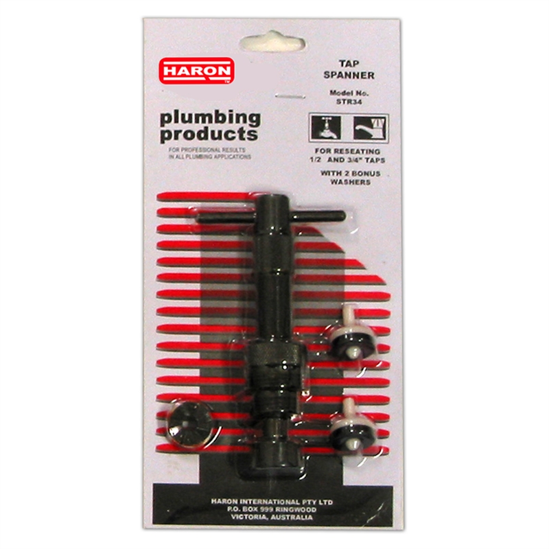 Haron Straight Sided Tap Reseater Set I/N 4900997 Bunnings Warehouse