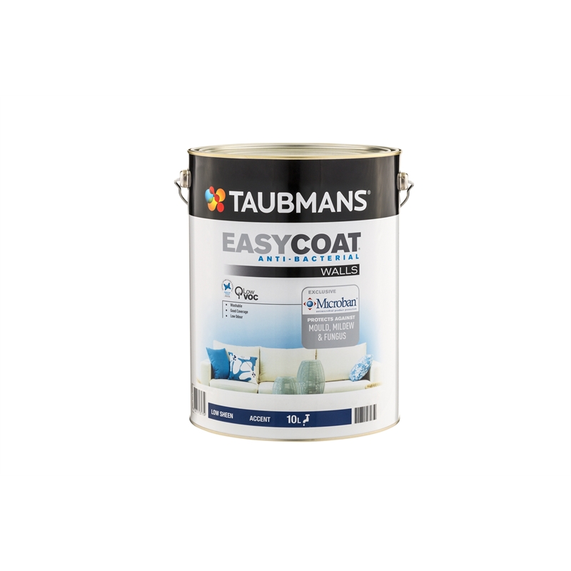 Taubmans Easycoat 10L Low Sheen Accent Interior Wall Paint