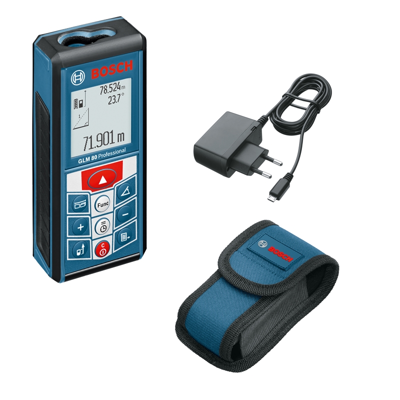 Bosch GLM 80 Rangefinder Measurer Laser Bosch | Bunnings Warehouse