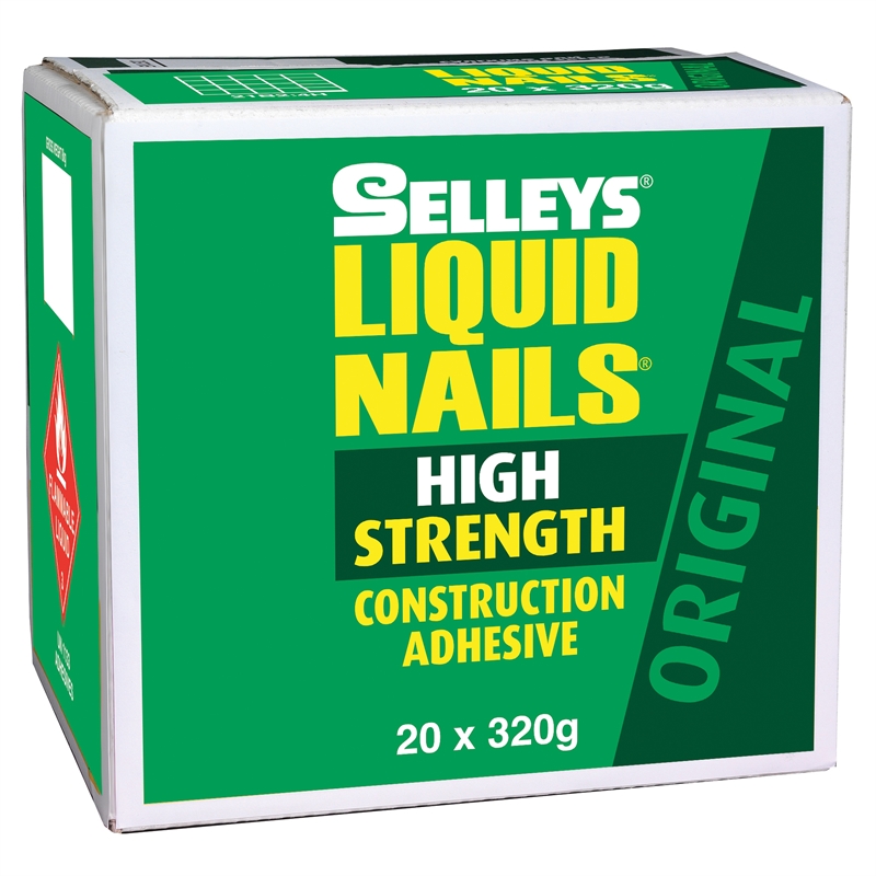 Selleys 320g Liquid Nails 20 Pack I/N 1231474 Bunnings Warehouse