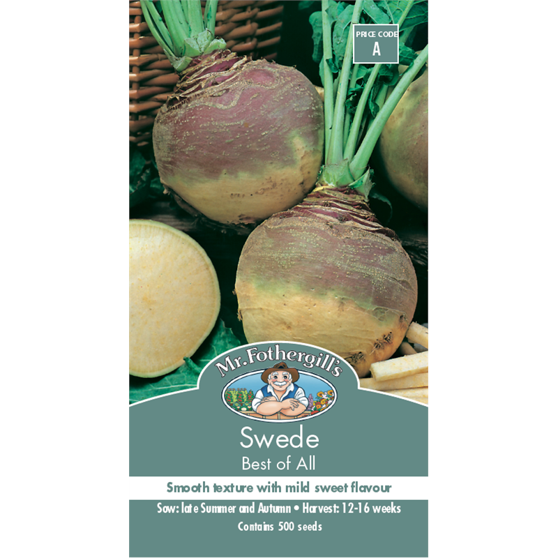 Mr Fothergills Best Of All Swede Vegetable Seeds Bunnings Warehouse