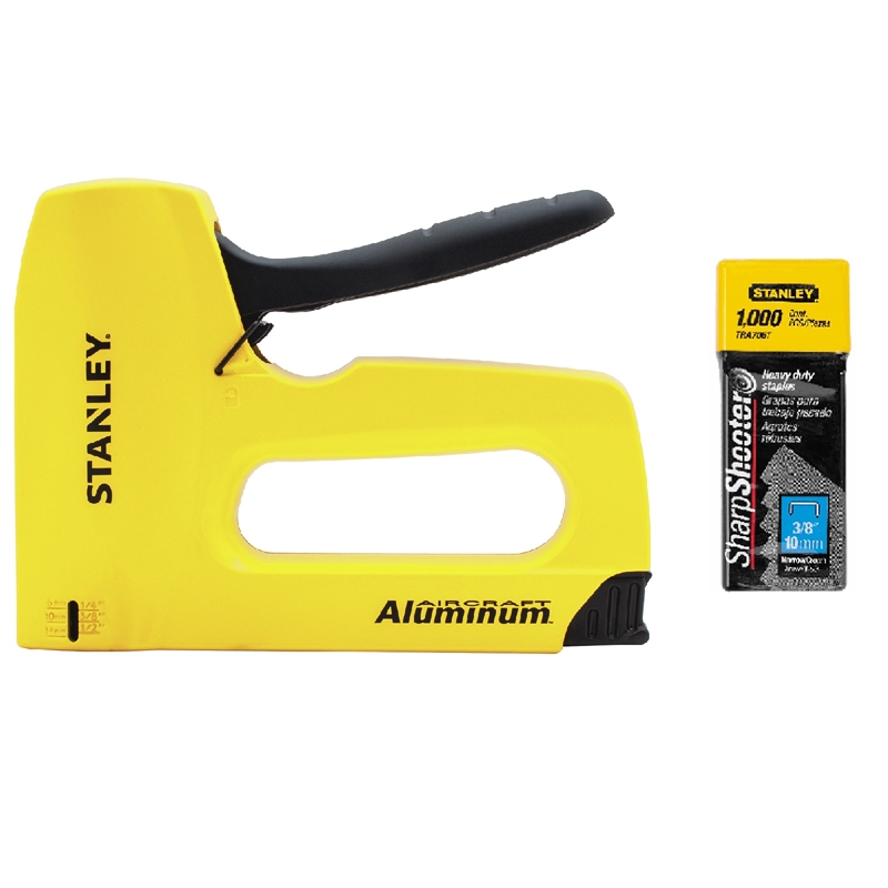 Stanley Heavy Duty Staple Gun With 1 000 Staples Bunnings Warehouse