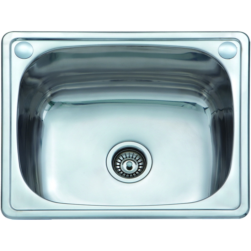 50 x 24 x 60cm Stainless Steel Laundry Trough Bunnings Warehouse