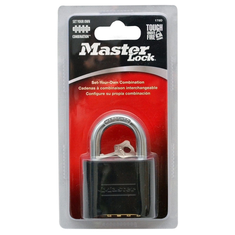 Master Lock 51mm Solid Body Combination Padlock Bunnings Warehouse