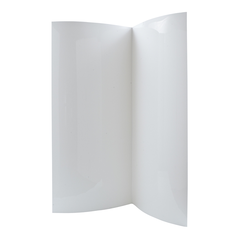 Estilo 90 x 90 x 190cm 3.5mm White Acrylic Shower Wall I/N 4890315