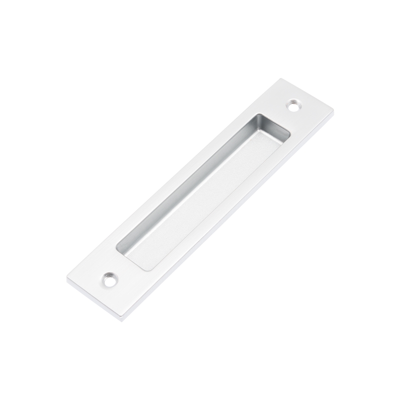 Lane Brushed Satin Chrome Flush Pull Square Handle Bunnings Warehouse