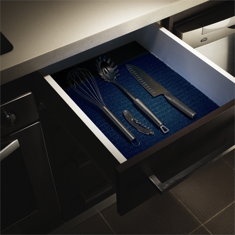 Magic Stop 60cm Navy Non Slip Matting Bunnings Warehouse