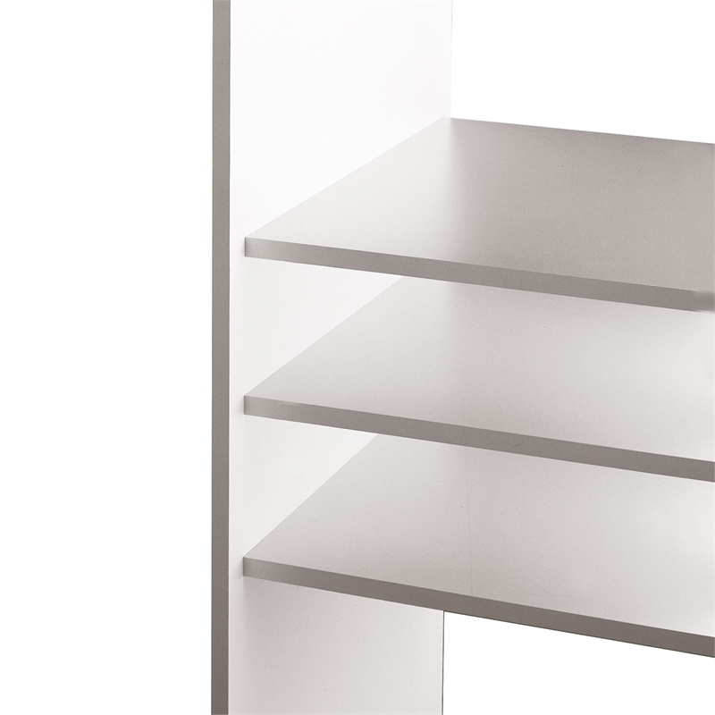 Trade Essentials 1800 X 595mm 16mm White Abs Melamine Panel Trade Essentials 1800 X 595mm 16mm White Abs Melamine Panel