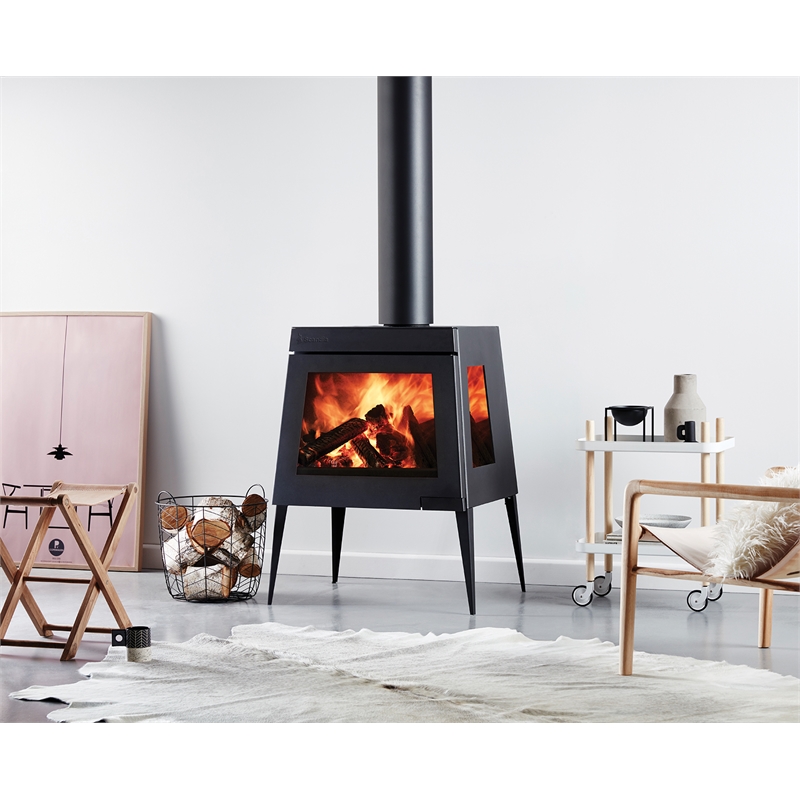scandia 140 series radiant indoor wood heater