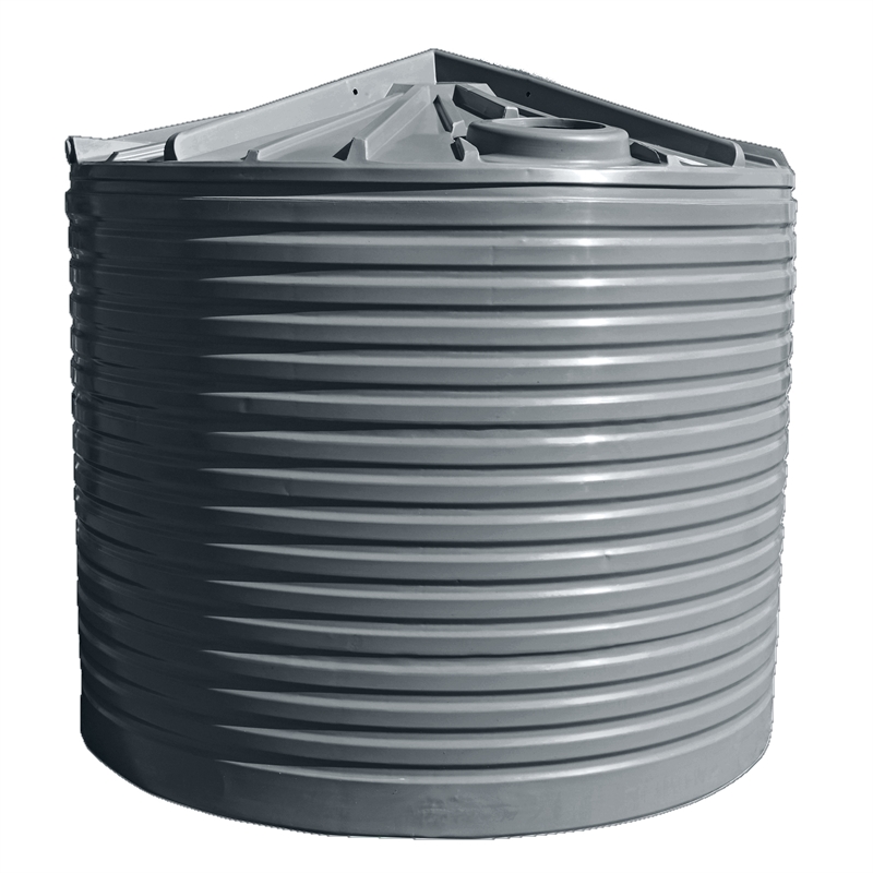 Clark Tanks 13600L Round Poly Water Tank - Slate Grey ...