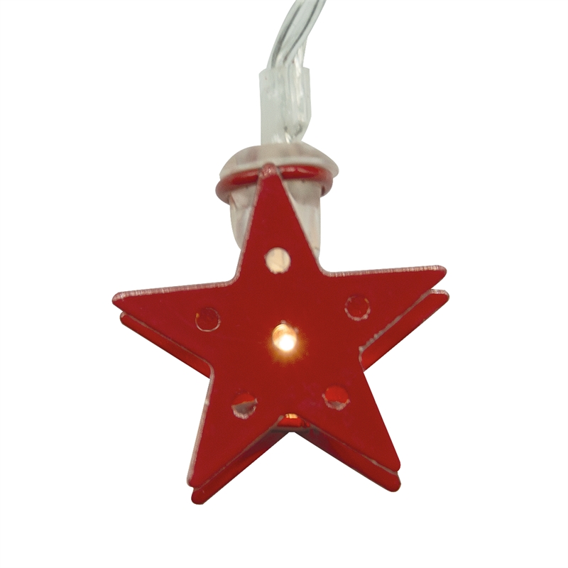 Arlec Red Battery Operated Star LED String Lights Bunnings Warehouse