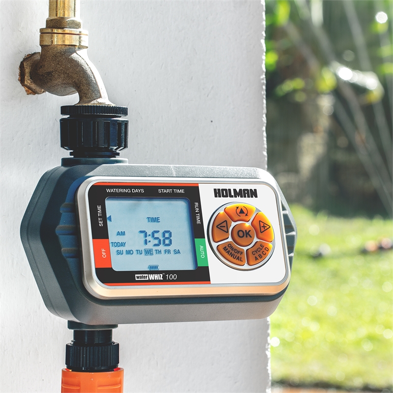 Holman Water Whiz 1 Advanced One Outlet Tap Timer Bunnings Warehouse