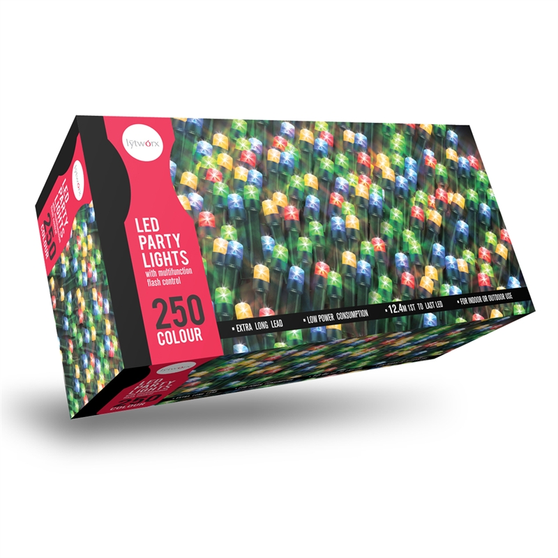 lytworx 250 multicolour led fairy lights