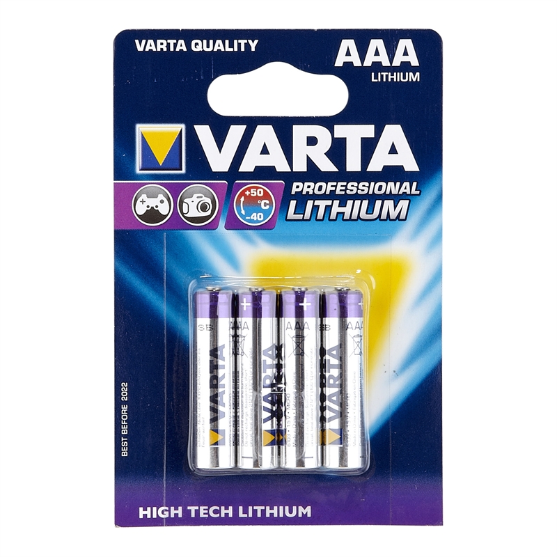 aaa lithium batteries