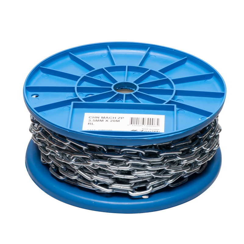Zenith 3.5mm x 20m Zinc Plated Machine Chain Bunnings Warehouse