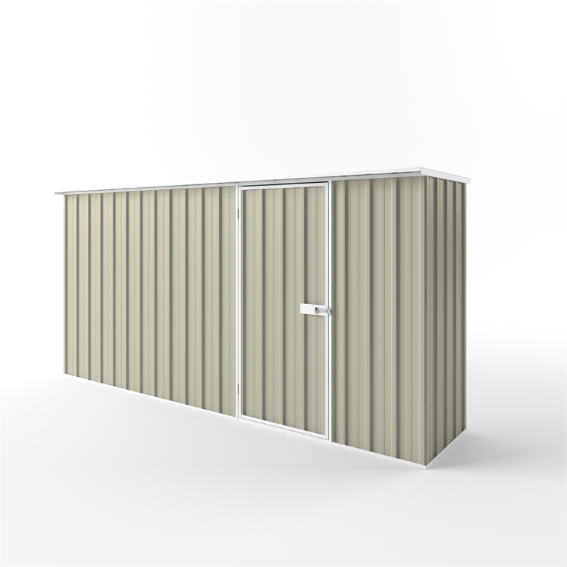 EasyShed 3.75 x 0.75 x 1.82m Merino Flat Roof Garden Shed