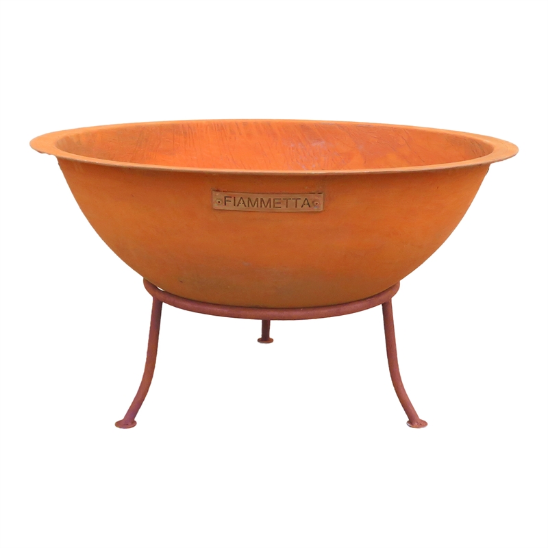 Fiammetta Large Rustic Firebowl Fire Pit Bunnings Warehouse