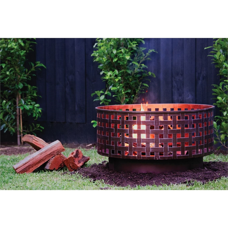 Glow Valley Fire Pit Bunnings Warehouse