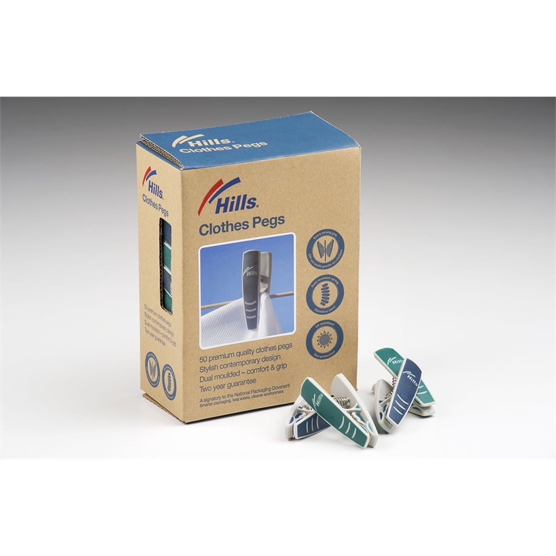 Hills Clothes Pegs 50pk I/N 4510064 Bunnings Warehouse