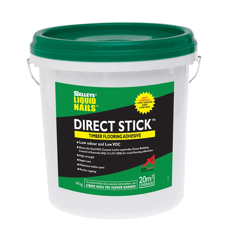 Selleys 14kg Liquid Nails Direct Stick Timber Flooring Adhesive