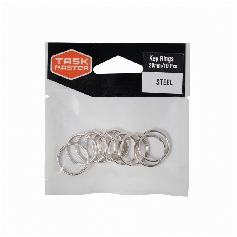 Taskmaster 20mm Key Ring 10 Pack Bunnings Warehouse