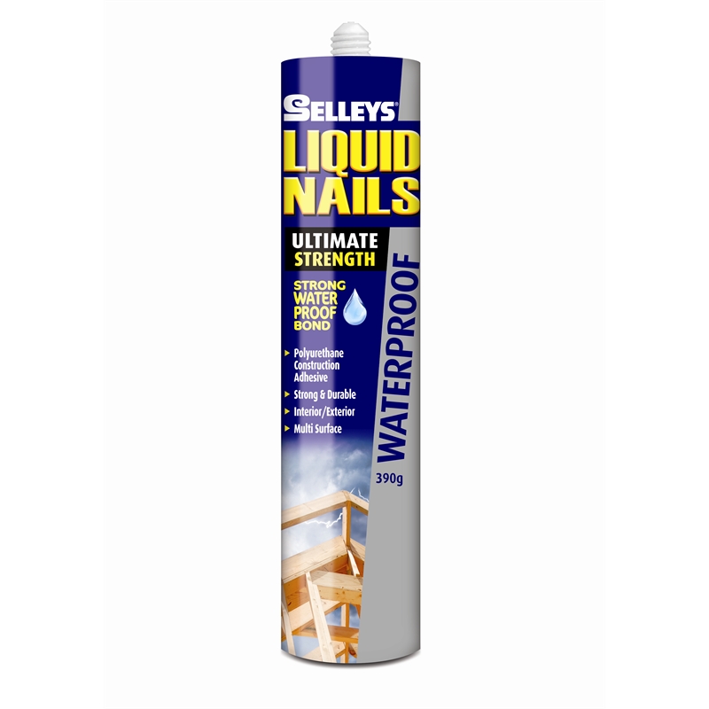 Selleys 390g Liquid Nails Waterproof Construction Adhesive I/N 1210570