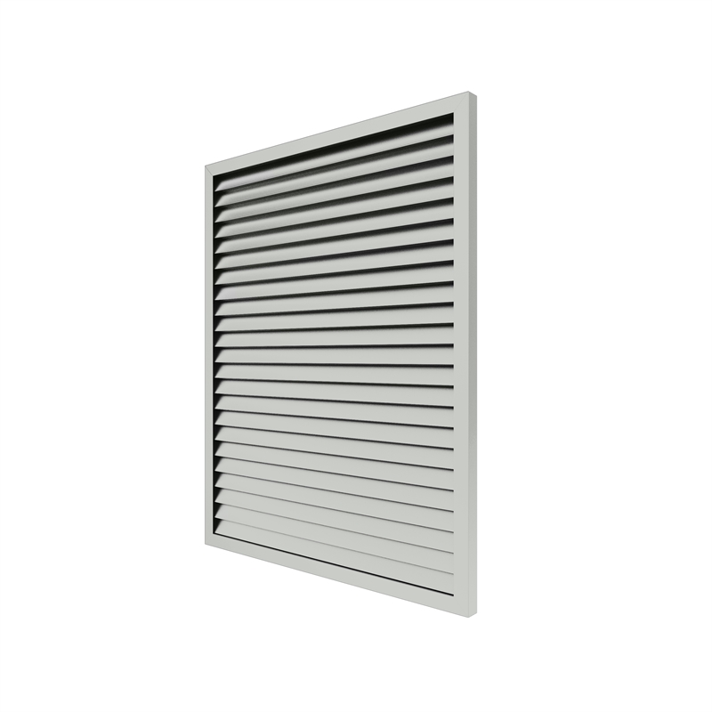 Protector Aluminium 1200 x 1500mm Welded 65 x 16mm Louver Panel - Shale ...